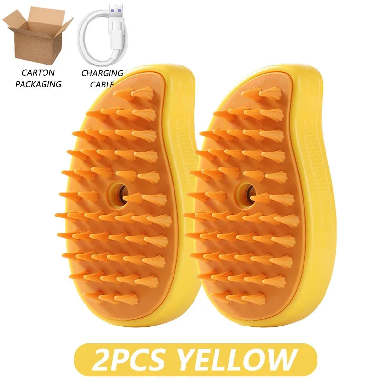 Electric Steamy Pet Brush