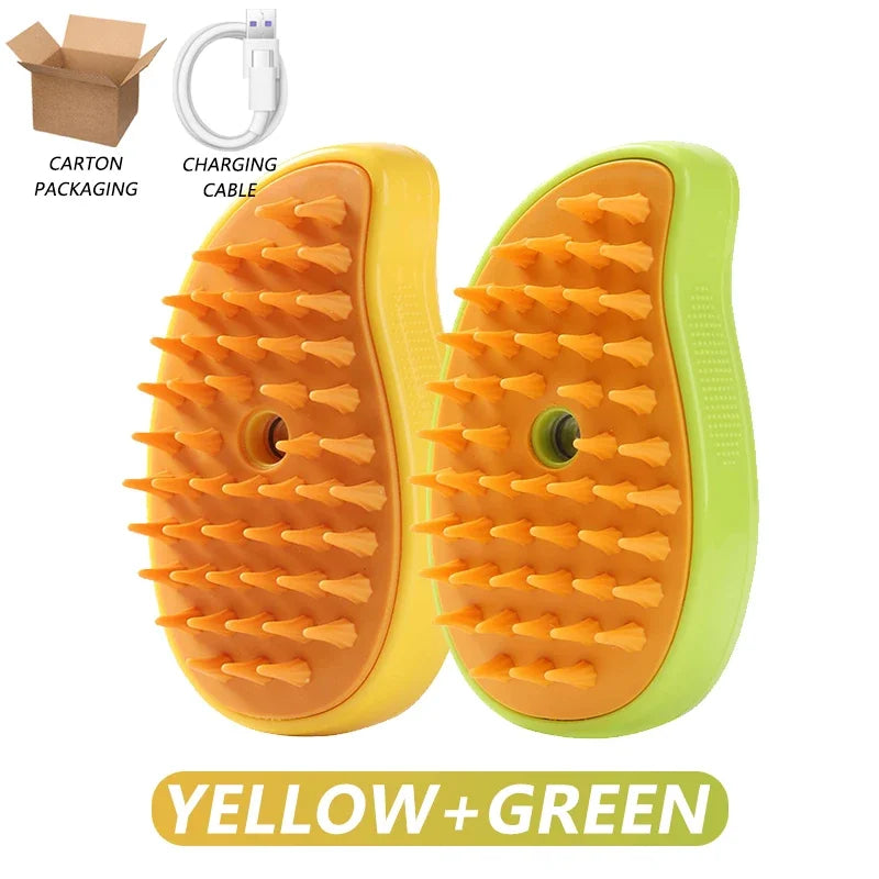 Electric Steamy Pet Brush