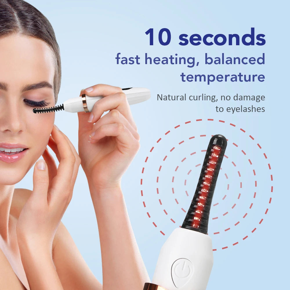 USB Rechargeable Electric Eyelash Curler