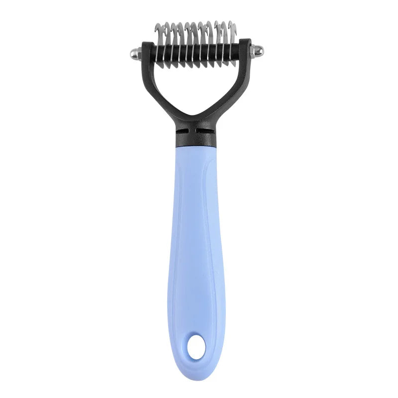 Pet Dematting Comb with 2-Sided Rake