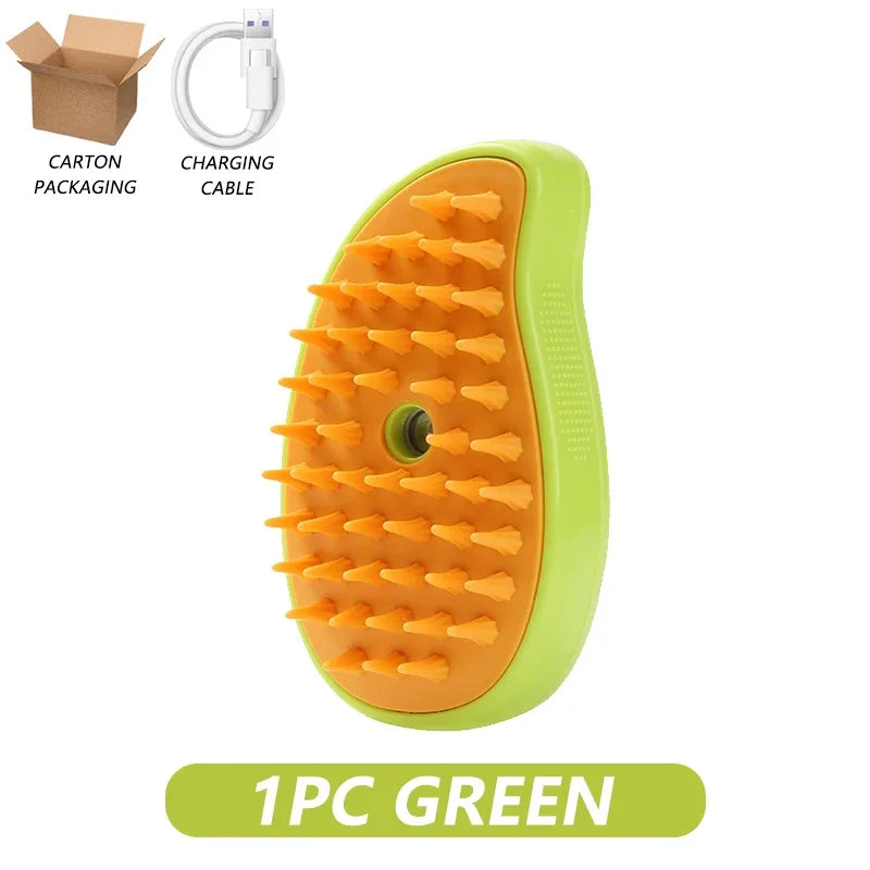 Electric Steamy Pet Brush