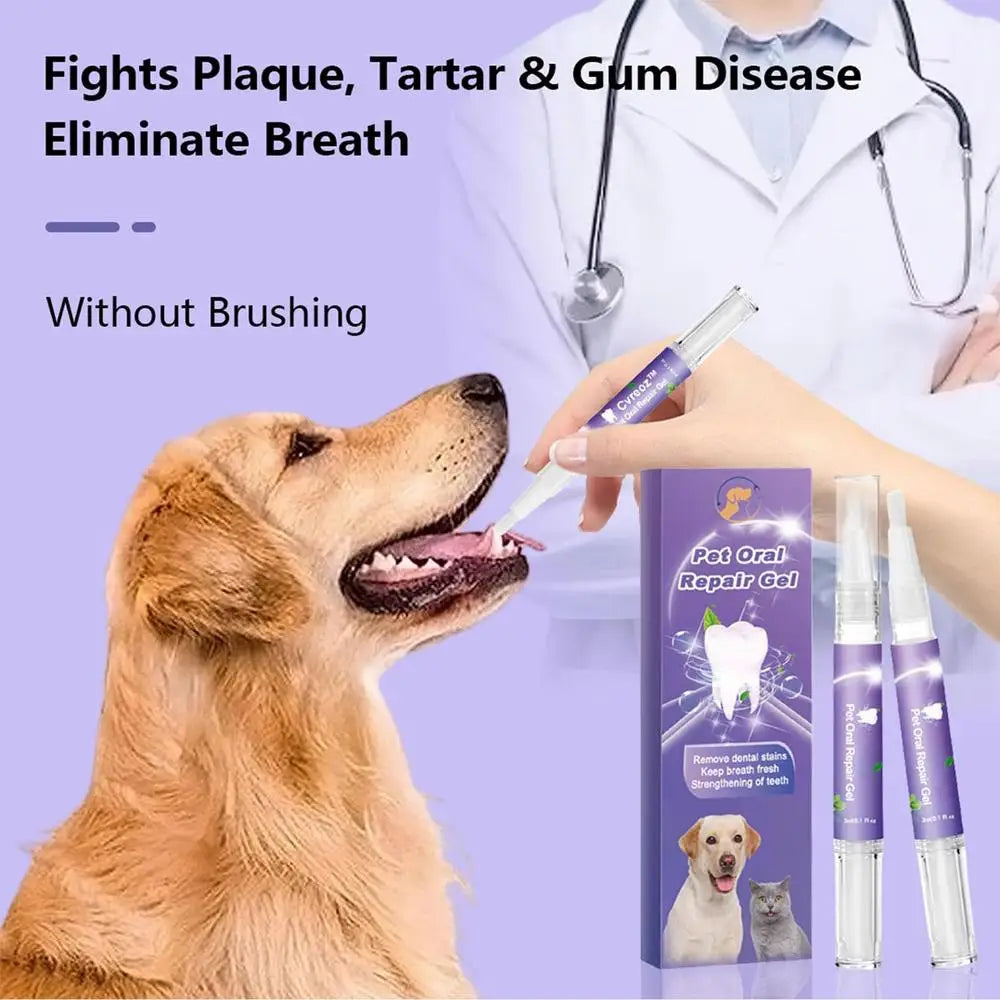 Pet Oral Repair and Toothpaste Gel