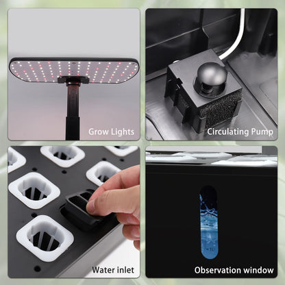 Indoor Hydroponic Growing System Kit