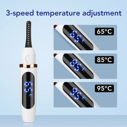 USB Rechargeable Electric Eyelash Curler
