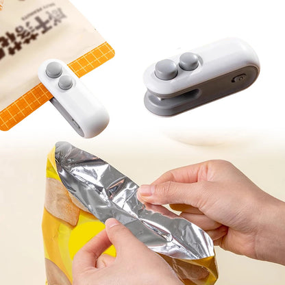 2-in-1 Mini Bag Sealer Cutter