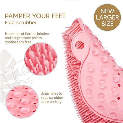 Silicone Shower Foot Scrubber
