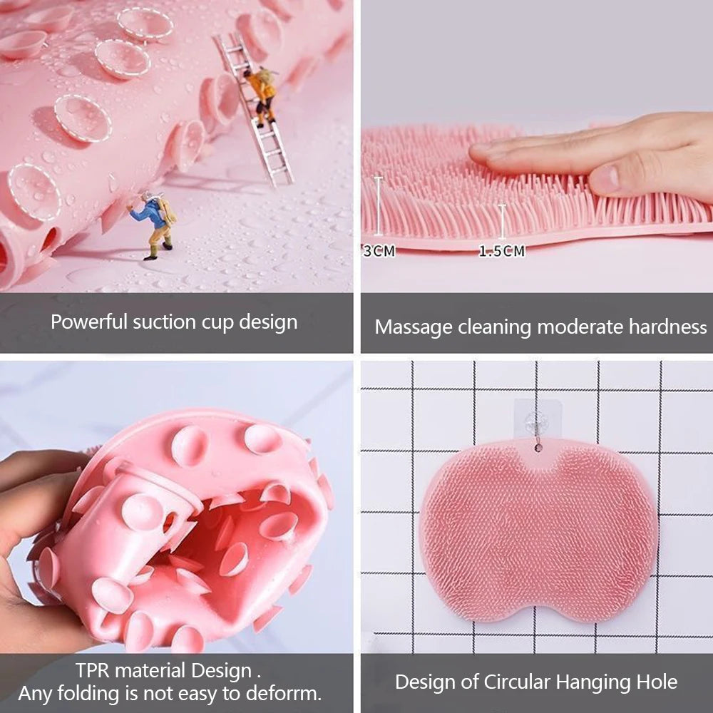 Silicone Shower Foot Scrubber