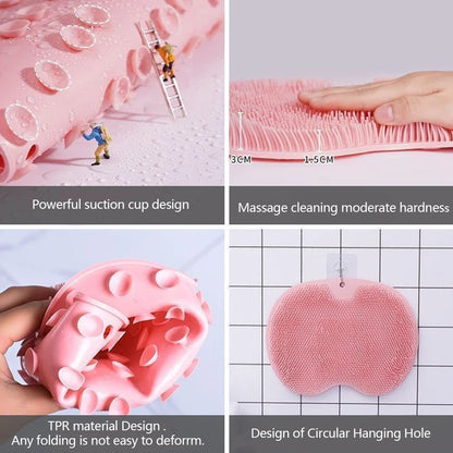 Silicone Shower Foot Scrubber