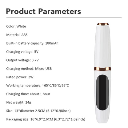 USB Rechargeable Electric Eyelash Curler