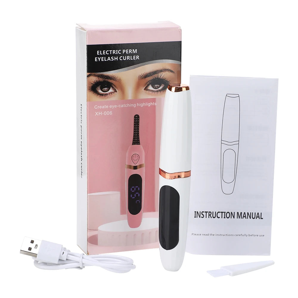 USB Rechargeable Electric Eyelash Curler