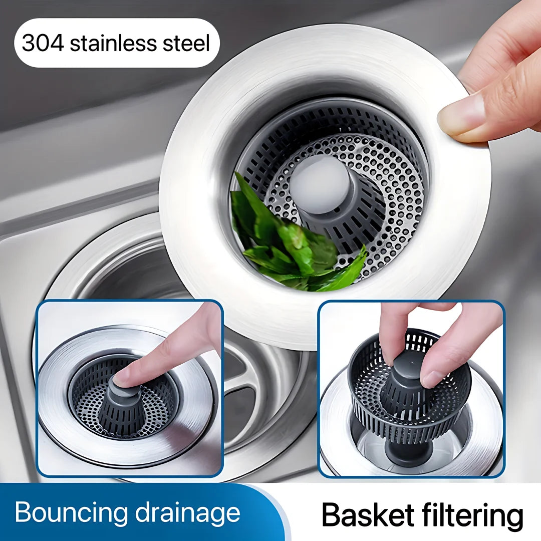 Anti-Odour Sink Filter