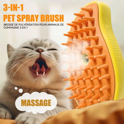 Electric Steamy Pet Brush