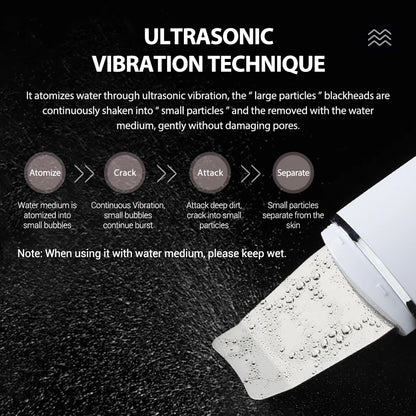 Ultrasonic Skin Scrubber & Blackhead Remover