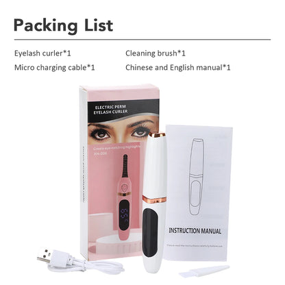 USB Rechargeable Electric Eyelash Curler