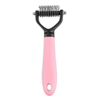 Pet Dematting Comb with 2-Sided Rake