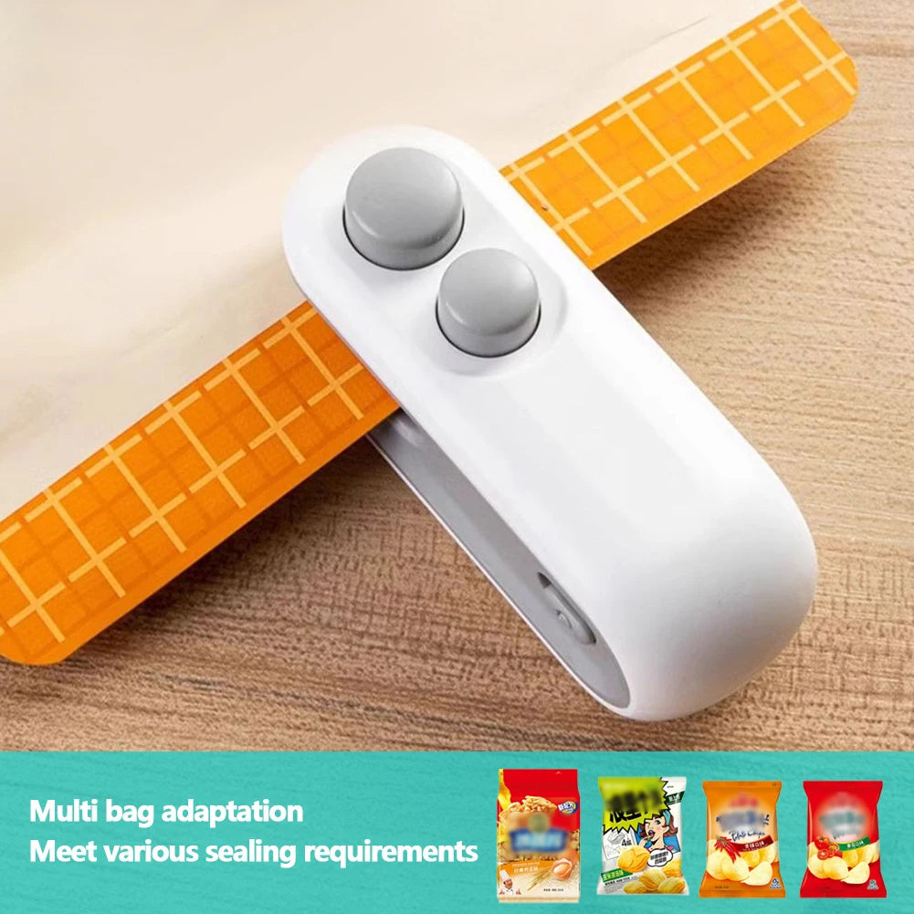 2-in-1 Mini Bag Sealer Cutter