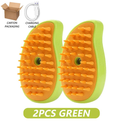 Electric Steamy Pet Brush