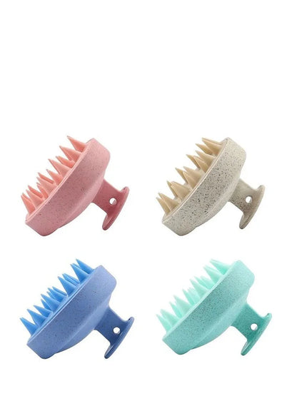 Silicone Scalp Massage Shampoo Brush