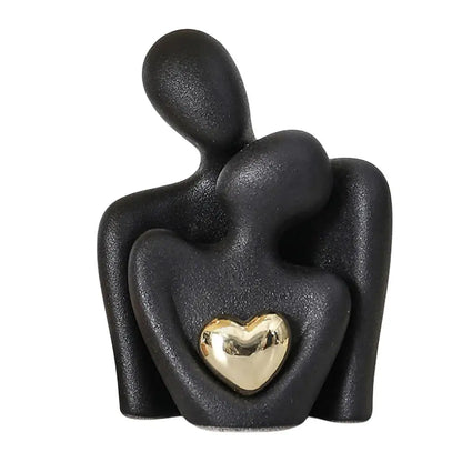 Nordic Abstract Couple Statue