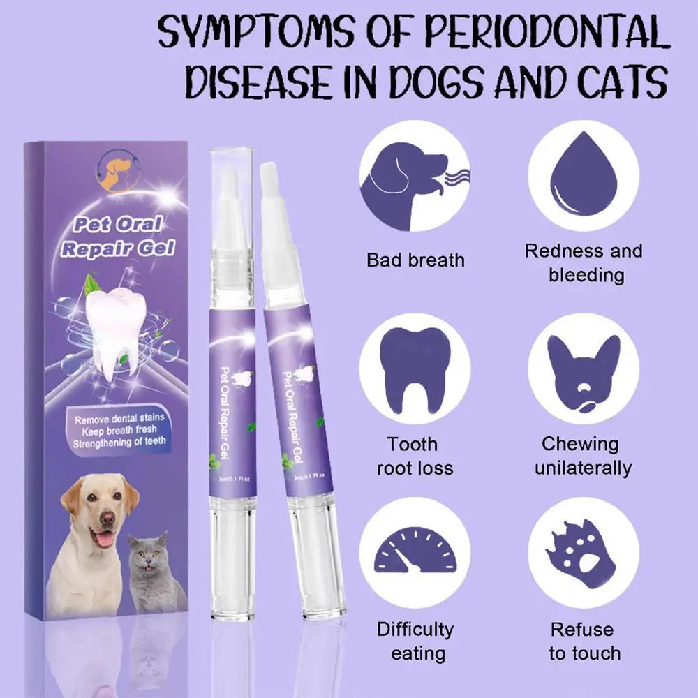 Pet Oral Repair and Toothpaste Gel