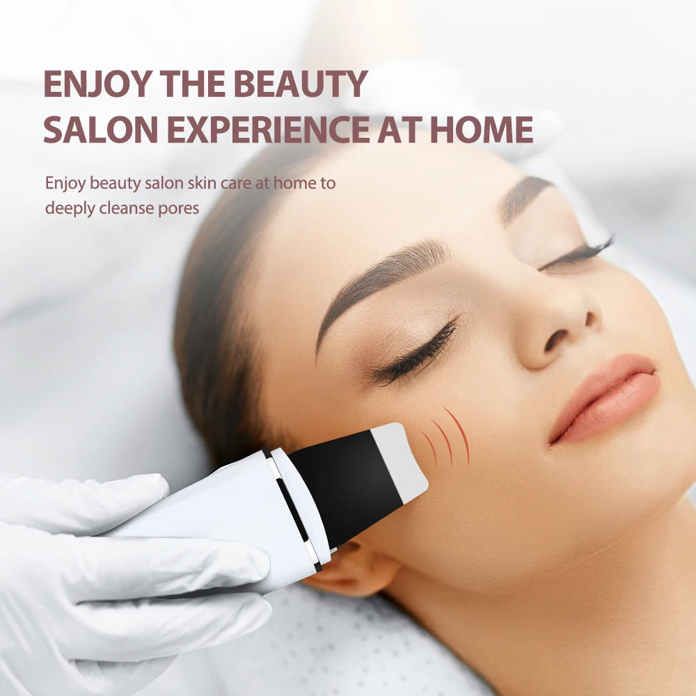 Ultrasonic Skin Scrubber & Blackhead Remover