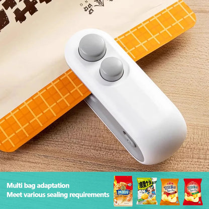 2-in-1 Mini Bag Sealer Cutter