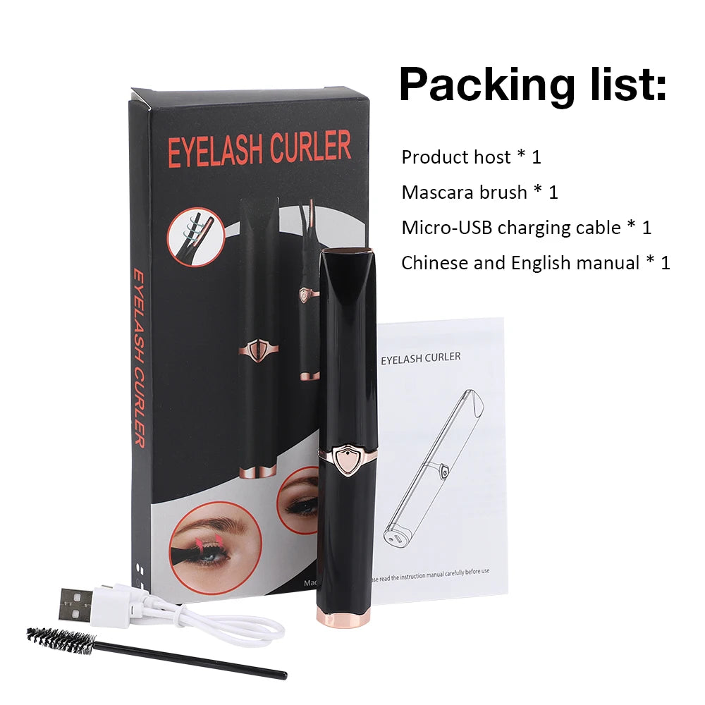 USB Rechargeable Electric Eyelash Curler