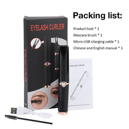 USB Rechargeable Electric Eyelash Curler