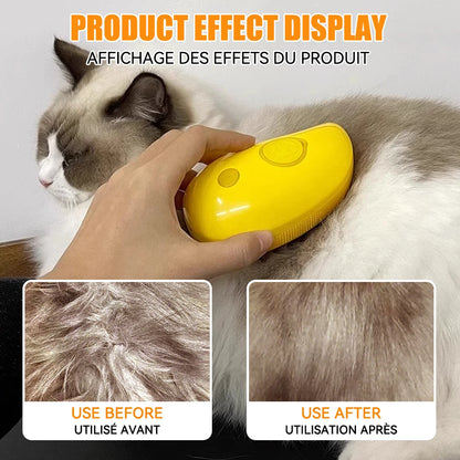Electric Steamy Pet Brush