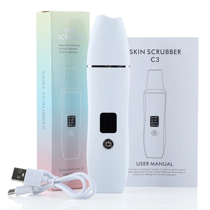Ultrasonic Skin Scrubber & Blackhead Remover