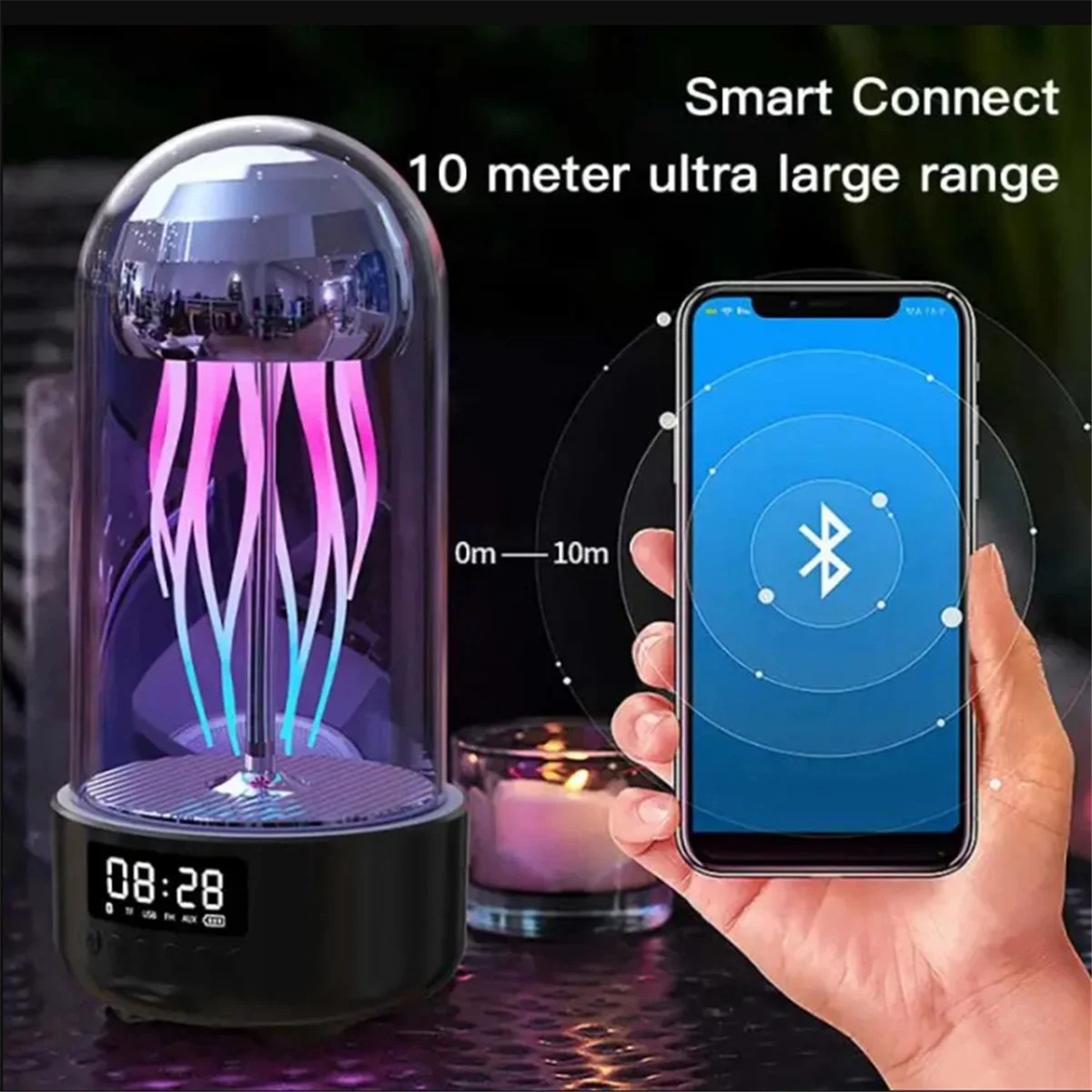 Mini Jellyfish Bluetooth Speaker